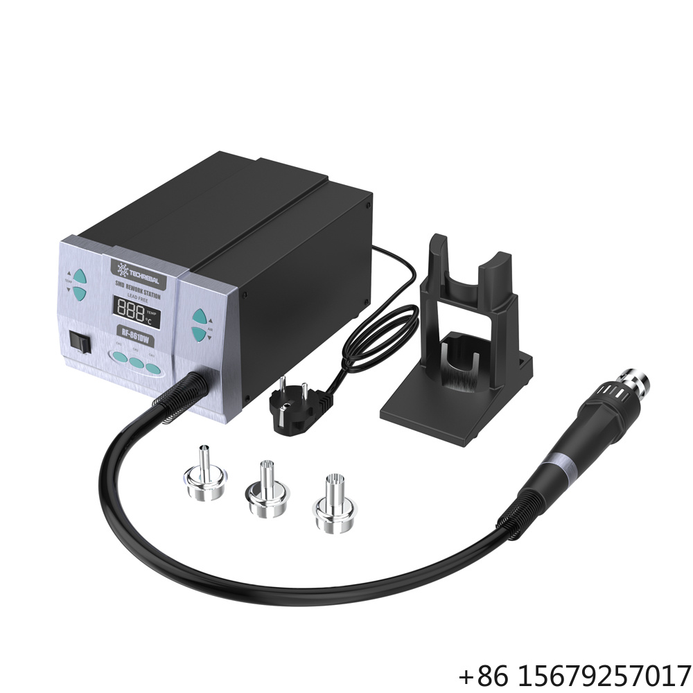 محطة لحام وإعادة إصلاح بالهواء - مراجعة Hot Air Rework Station 861Dw وسعره