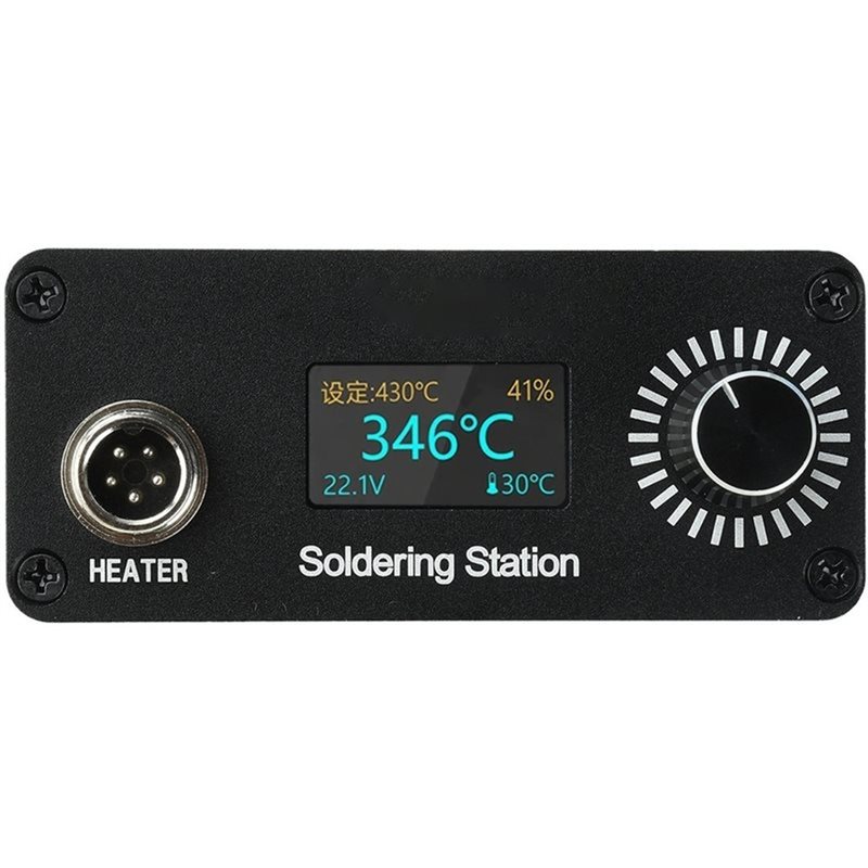 محطة لحام رقمية محمولة ABYN-Pr - مراجعة T12 Soldering Station Oled وسعره
