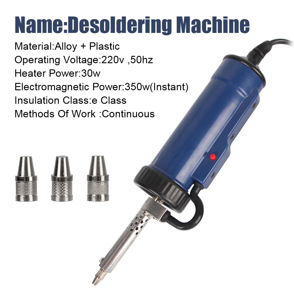 آلة ديسولديرينغ الجديدة إزالة  - مراجعة Desoldering Pump Electric Vacuum Station وسعره