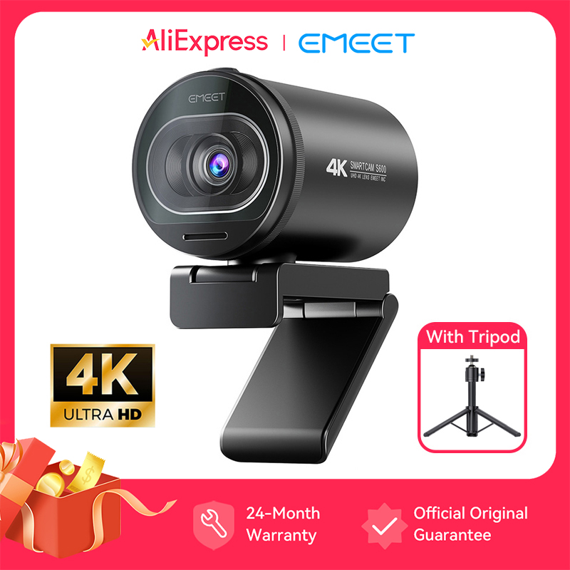 كاميرا ويب 4K EMEET S600 سمارت - مراجعة 4K Microscope Camera Sony Sensor وسعره